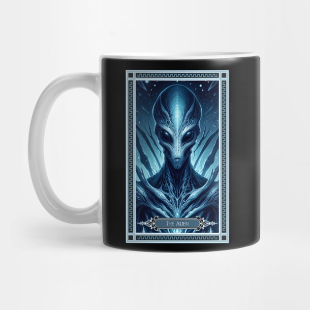 The Alien Tarot Card by HolidayBug
